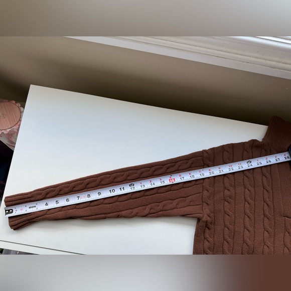 Sunday Best Artizia Lottie Merino Wool Open-Neck Polo Sweater Size XXS - Picture 7 of 10